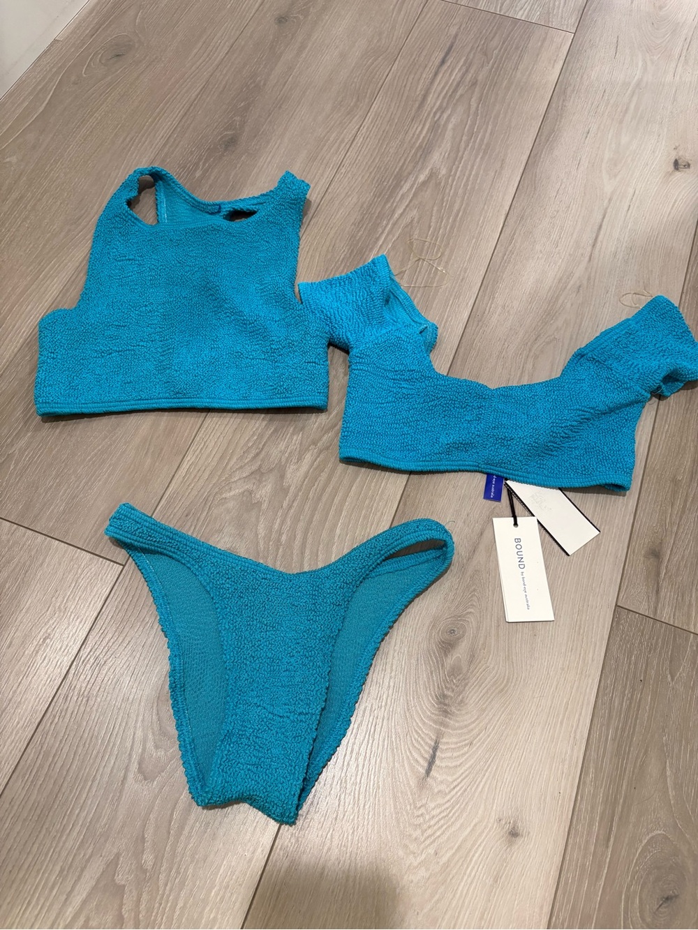 Bound by Bond Eye bikini set of three